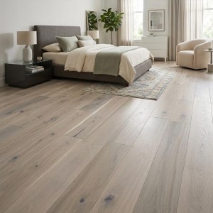 PARQUET PREFINITI - Rovere 1 Strip - Cappuccino - Verniciato Opaco Bianco-3